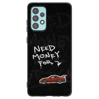 Picasee silikonski črni ovitek za Samsung Galaxy A72 A725F - Track Mode