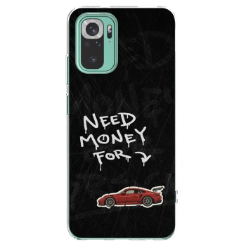 Picasee silikonski prozorni ovitek za Xiaomi Redmi Note 10 Pro - Track Mode