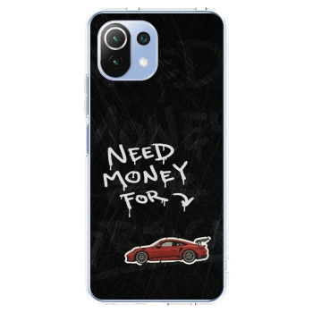 Picasee silikonski prozorni ovitek za Xiaomi Mi 11 Lite - Track Mode