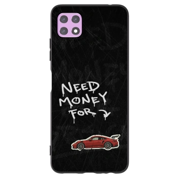 Picasee silikonski črni ovitek za Samsung Galaxy A22 A226B 5G - Track Mode