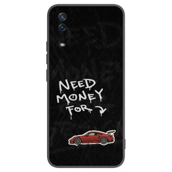 Picasee silikonski črni ovitek za Vivo Y11s - Track Mode