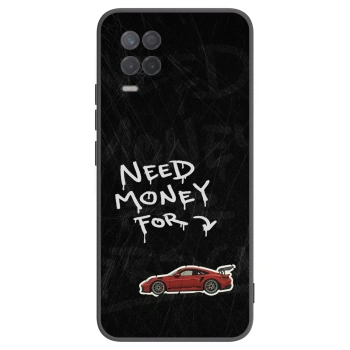 Picasee silikonski črni ovitek za Realme 8 5G - Track Mode