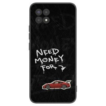 Picasee silikonski črni ovitek za Realme 8i - Track Mode