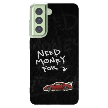 Picasee silikonski prozorni ovitek za Samsung Galaxy S21 FE 5G - Track Mode