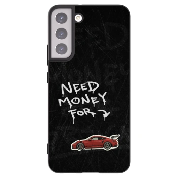 Picasee silikonski črni ovitek za Samsung Galaxy S22+ 5G - Track Mode