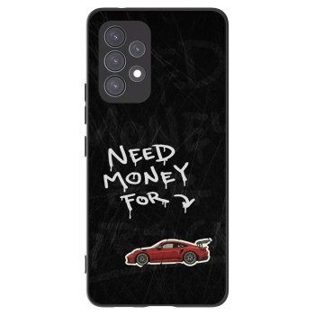 Picasee silikonski črni ovitek za Samsung Galaxy A53 5G A536 - Track Mode