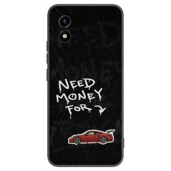 Picasee silikonski črni ovitek za Vivo Y01 - Track Mode