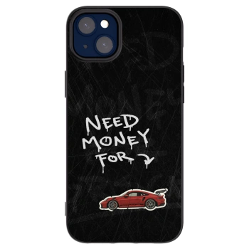 Picasee silikonski črni ovitek za Apple iPhone 14 Plus - Track Mode