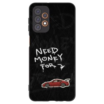 Picasee silikonski črni ovitek za Samsung Galaxy A23 A235F 4G - Track Mode