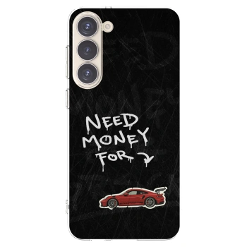 Picasee silikonski prozorni ovitek za Samsung Galaxy S23+ 5G - Track Mode