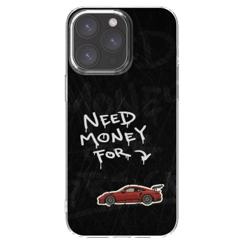 Picasee silikonski prozorni ovitek za Apple iPhone 15 Pro Max - Track Mode