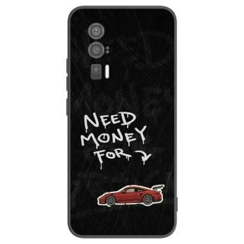 Picasee silikonski črni ovitek za Xiaomi Poco F5 Pro 5G - Track Mode
