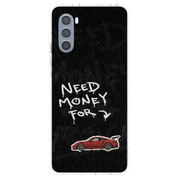 Picasee silikonski prozorni ovitek za Motorola Moto G62 - Track Mode