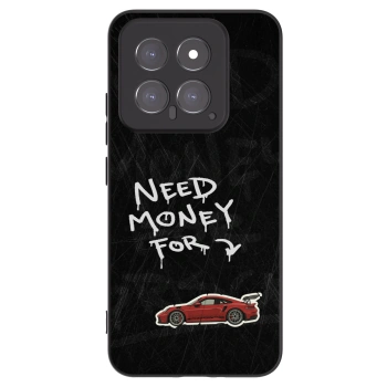 Picasee silikonski črni ovitek za Xiaomi 14 - Track Mode