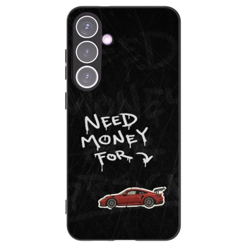 Picasee silikonski črni ovitek za Samsung Galaxy S24+ S926B 5G - Track Mode