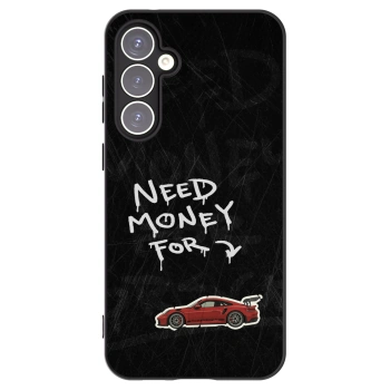 Picasee silikonski črni ovitek za Samsung Galaxy S23 FE S711B - Track Mode