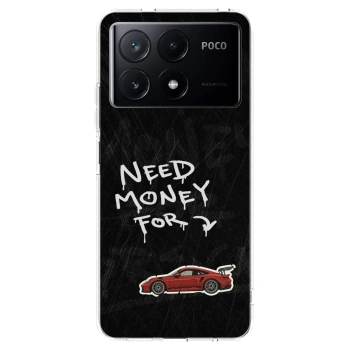 Picasee silikonski prozorni ovitek za Xiaomi Poco X6 Pro - Track Mode