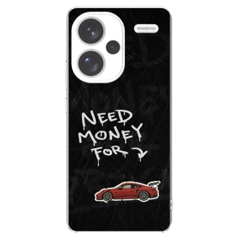 Picasee silikonski prozorni ovitek za Xiaomi Redmi Note 13 Pro+ 5G - Track Mode