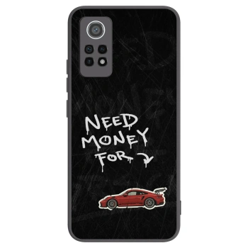 Picasee silikonski črni ovitek za Xiaomi Redmi Note 12 Pro 4G - Track Mode