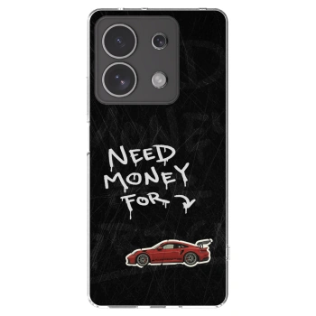 Picasee silikonski prozorni ovitek za Xiaomi Redmi Note 13 4G - Track Mode