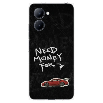 Picasee silikonski prozorni ovitek za Realme C33 (2023) - Track Mode