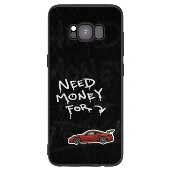 Picasee silikonski črni ovitek za Samsung Galaxy S8 G950F - Track Mode