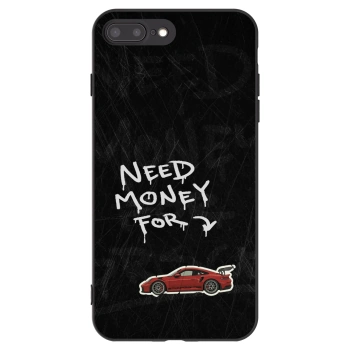 Picasee silikonski črni ovitek za Apple iPhone 7 Plus - Track Mode