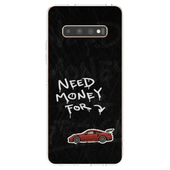 Picasee silikonski prozorni ovitek za Samsung Galaxy S10 Plus G975 - Track Mode