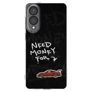 Picasee silikonski prozorni ovitek za Samsung Galaxy S25 Edge 5G - Track Mode