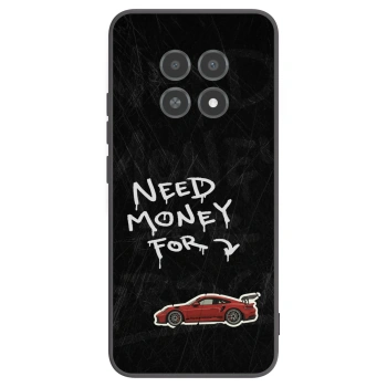 Picasee silikonski črni ovitek za Realme 12X - Track Mode