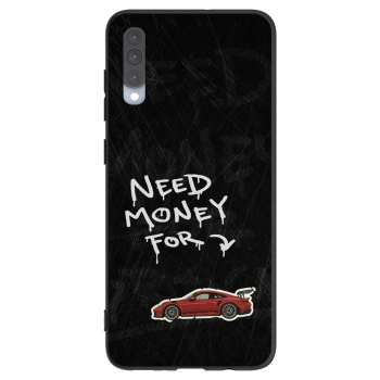 Picasee silikonski črni ovitek za Samsung Galaxy A70 A705F - Track Mode