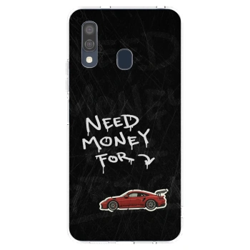 Picasee silikonski prozorni ovitek za Samsung Galaxy A40 A405F - Track Mode