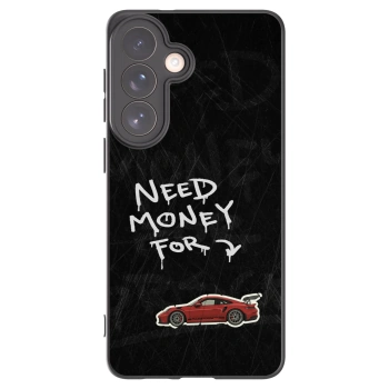 Picasee silikonski črni ovitek za Samsung Galaxy S26+ - Track Mode