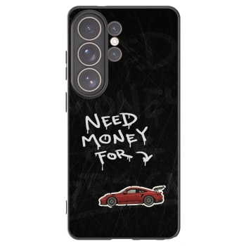 Picasee silikonski črni ovitek za Samsung Galaxy S26 Ultra - Track Mode