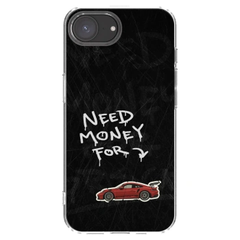 Picasee silikonski prozorni ovitek za Apple iPhone 17e - Track Mode