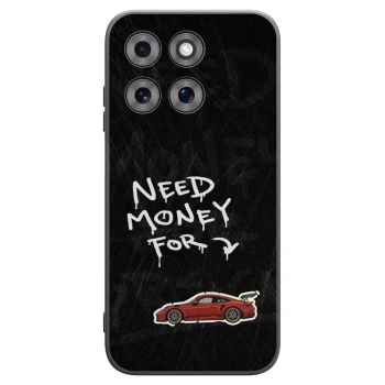 Picasee silikonski črni ovitek za Motorola Moto G77 - Track Mode