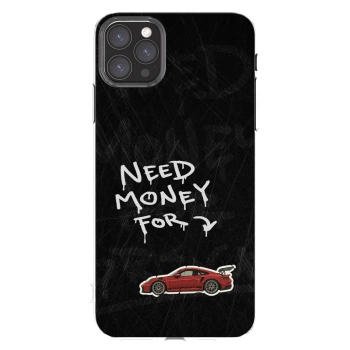 Picasee silikonski prozorni ovitek za Apple iPhone 11 Pro Max - Track Mode