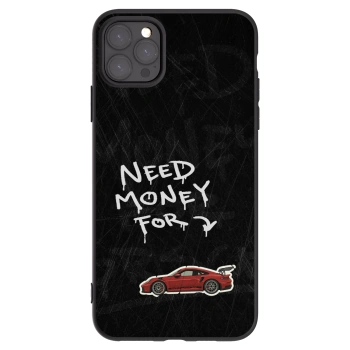 Picasee silikonski črni ovitek za Apple iPhone 11 Pro Max - Track Mode