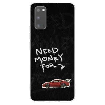 Picasee silikonski prozorni ovitek za Samsung Galaxy S20 G980F - Track Mode