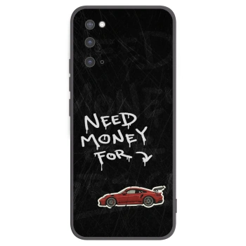 Picasee silikonski črni ovitek za Samsung Galaxy S20 G980F - Track Mode