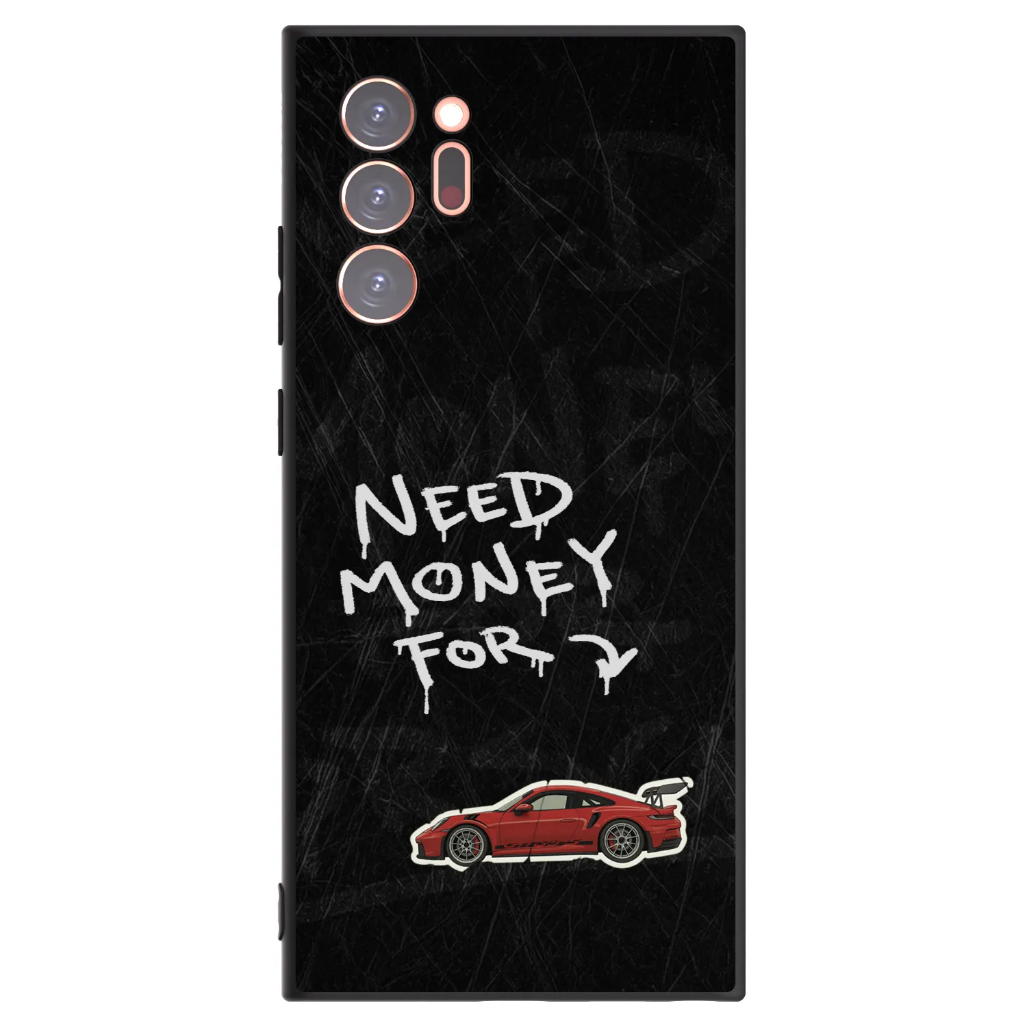 Picasee silikonski črni ovitek za Samsung Galaxy Note 20 Ultra - Track Mode