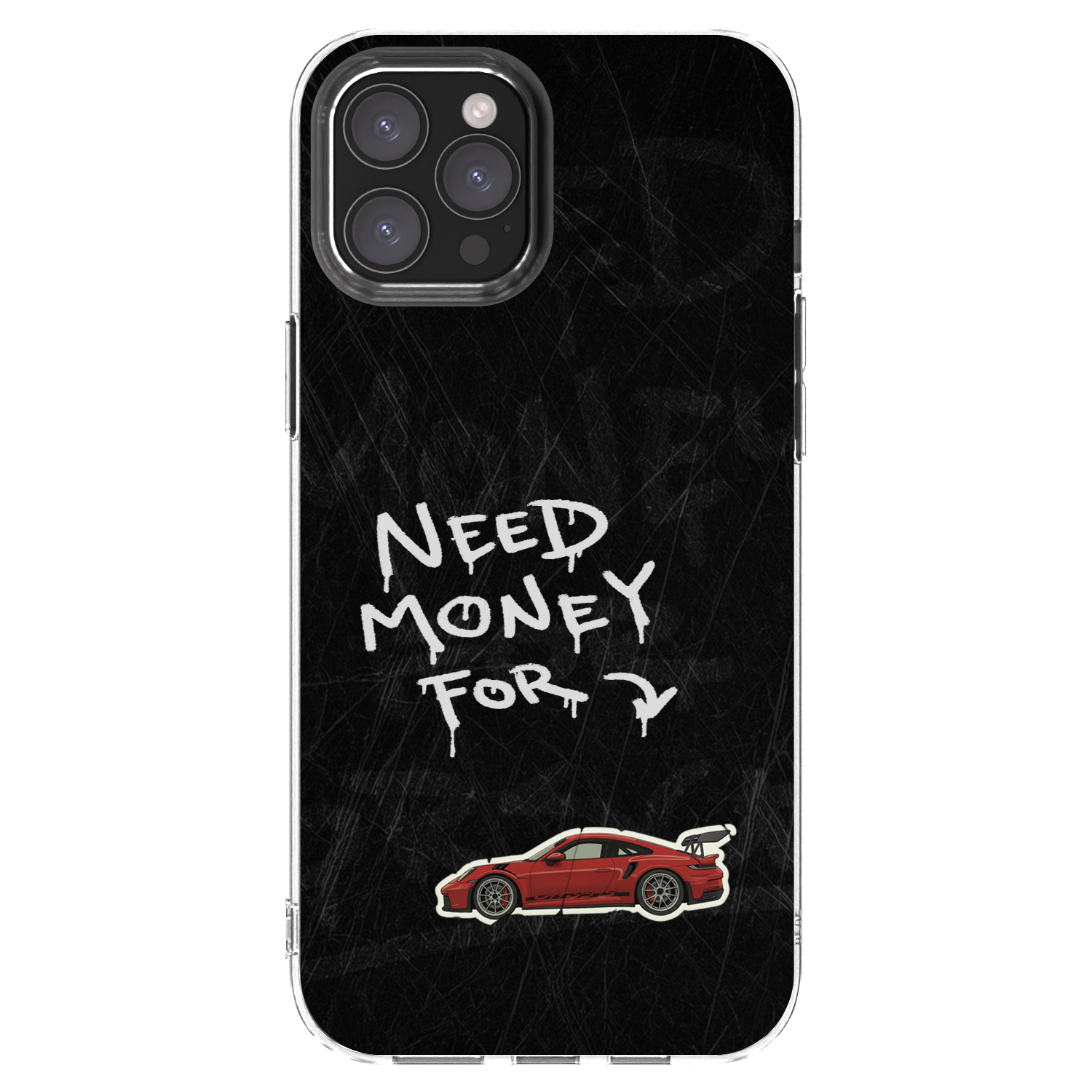 Picasee silikonski prozorni ovitek za Apple iPhone 12 Pro Max - Track Mode