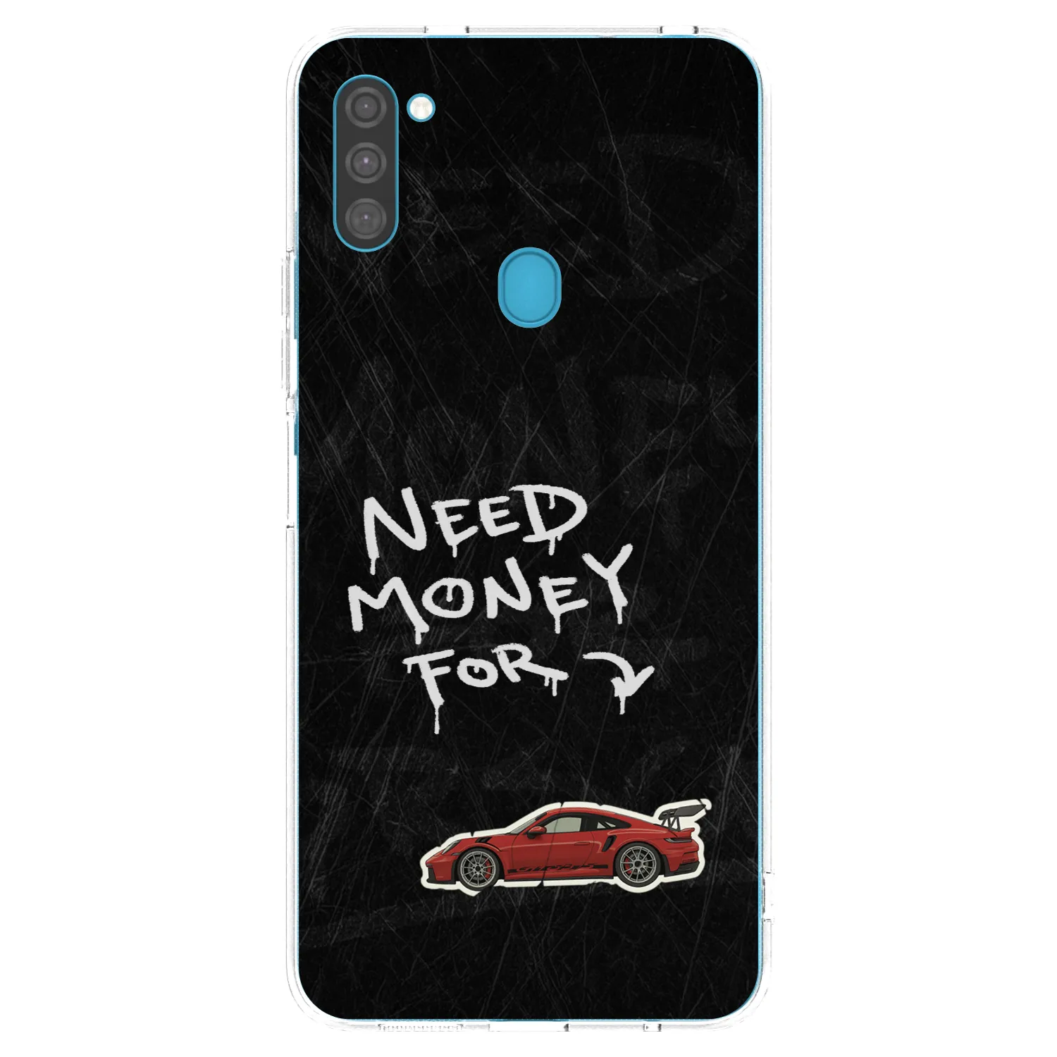 Picasee silikonski prozorni ovitek za Samsung Galaxy M11 - Track Mode