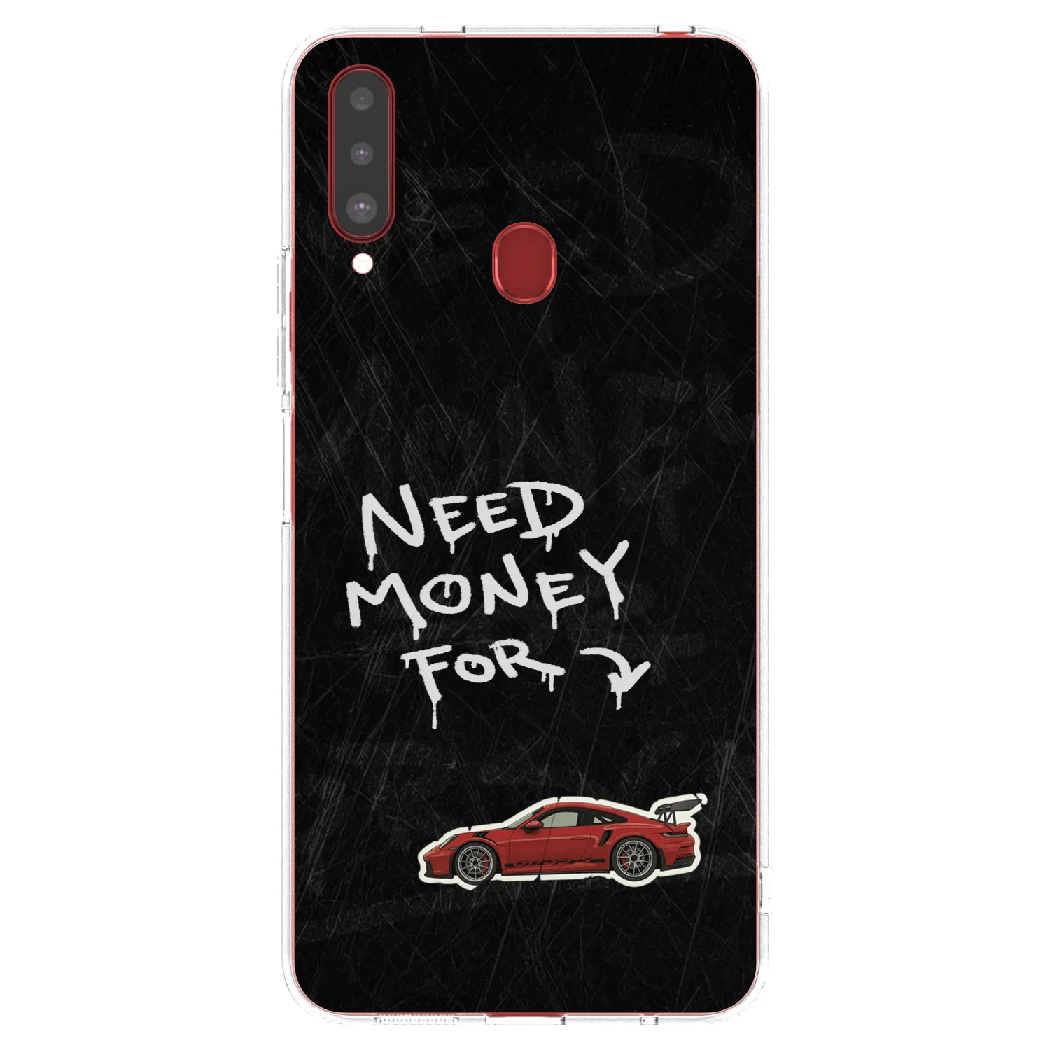 Picasee silikonski prozorni ovitek za Samsung Galaxy A20s - Track Mode