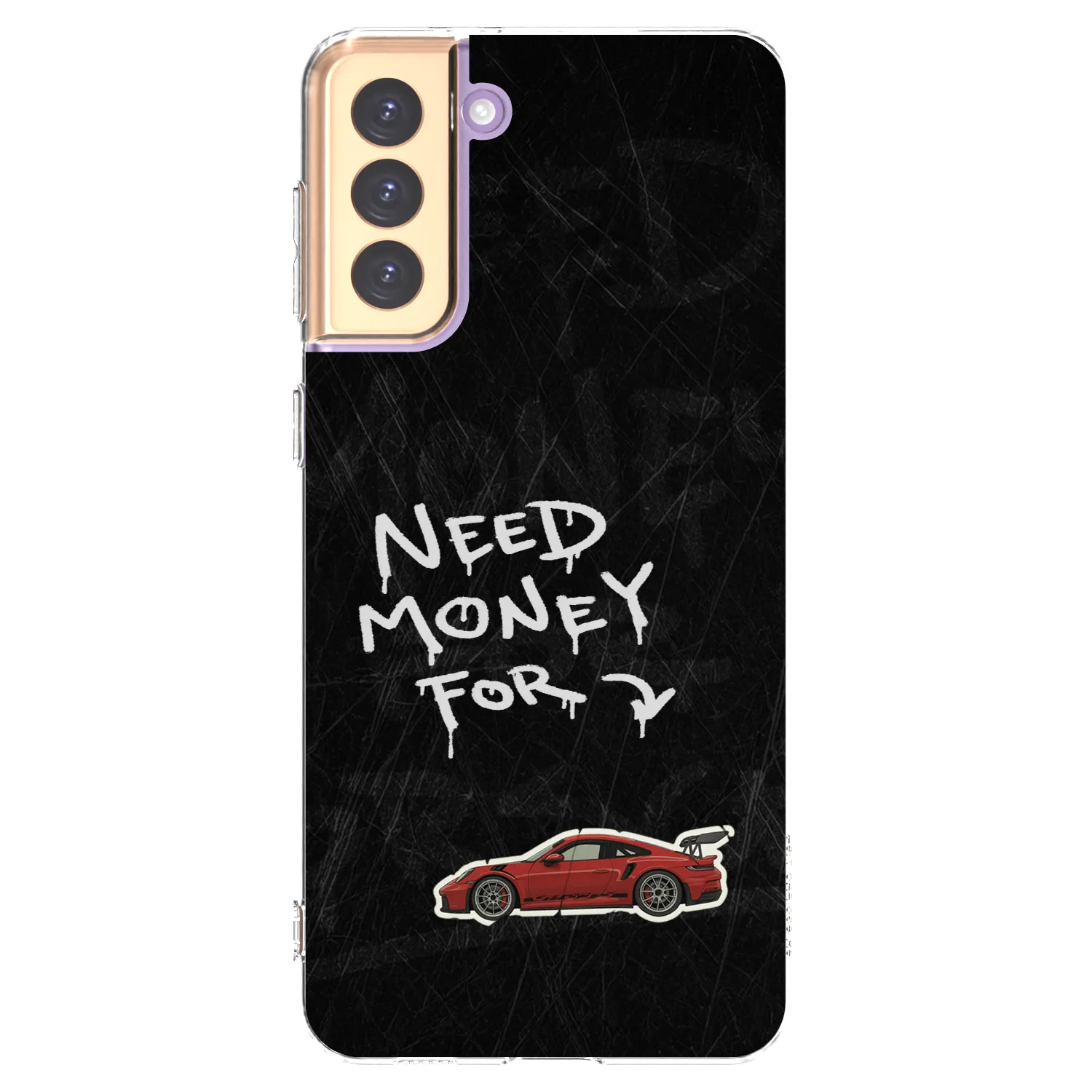 Picasee silikonski prozorni ovitek za Samsung Galaxy S21+ 5G G996F - Track Mode