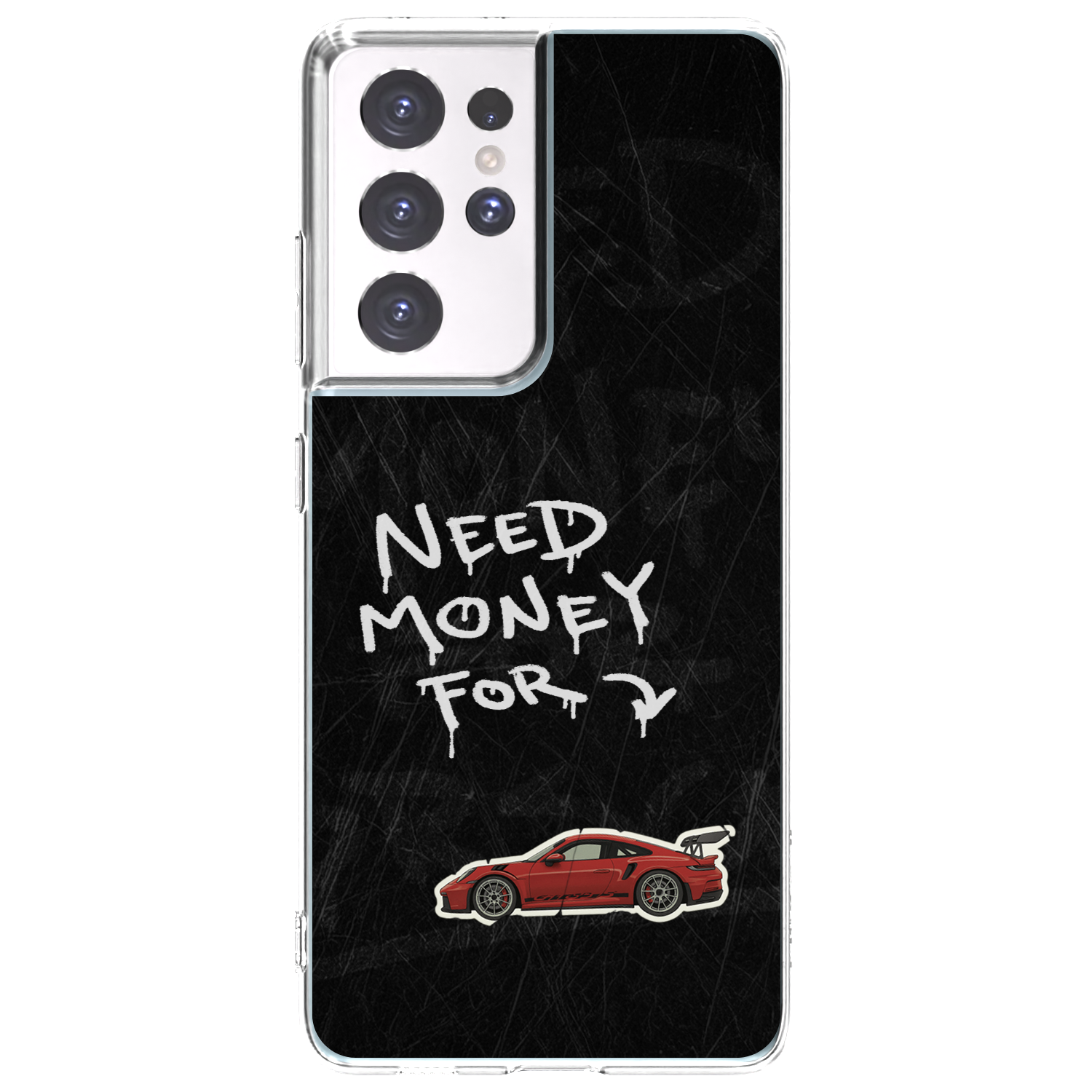 Picasee silikonski prozorni ovitek za Samsung Galaxy S21 Ultra 5G G998B - Track Mode