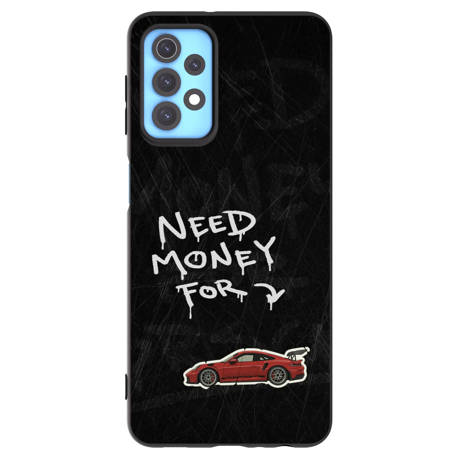 Picasee silikonski črni ovitek za Samsung Galaxy A32 4G SM-A325F - Track Mode