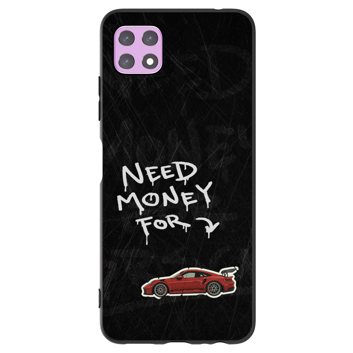 Picasee silikonski črni ovitek za Samsung Galaxy A22 A226B 5G - Track Mode