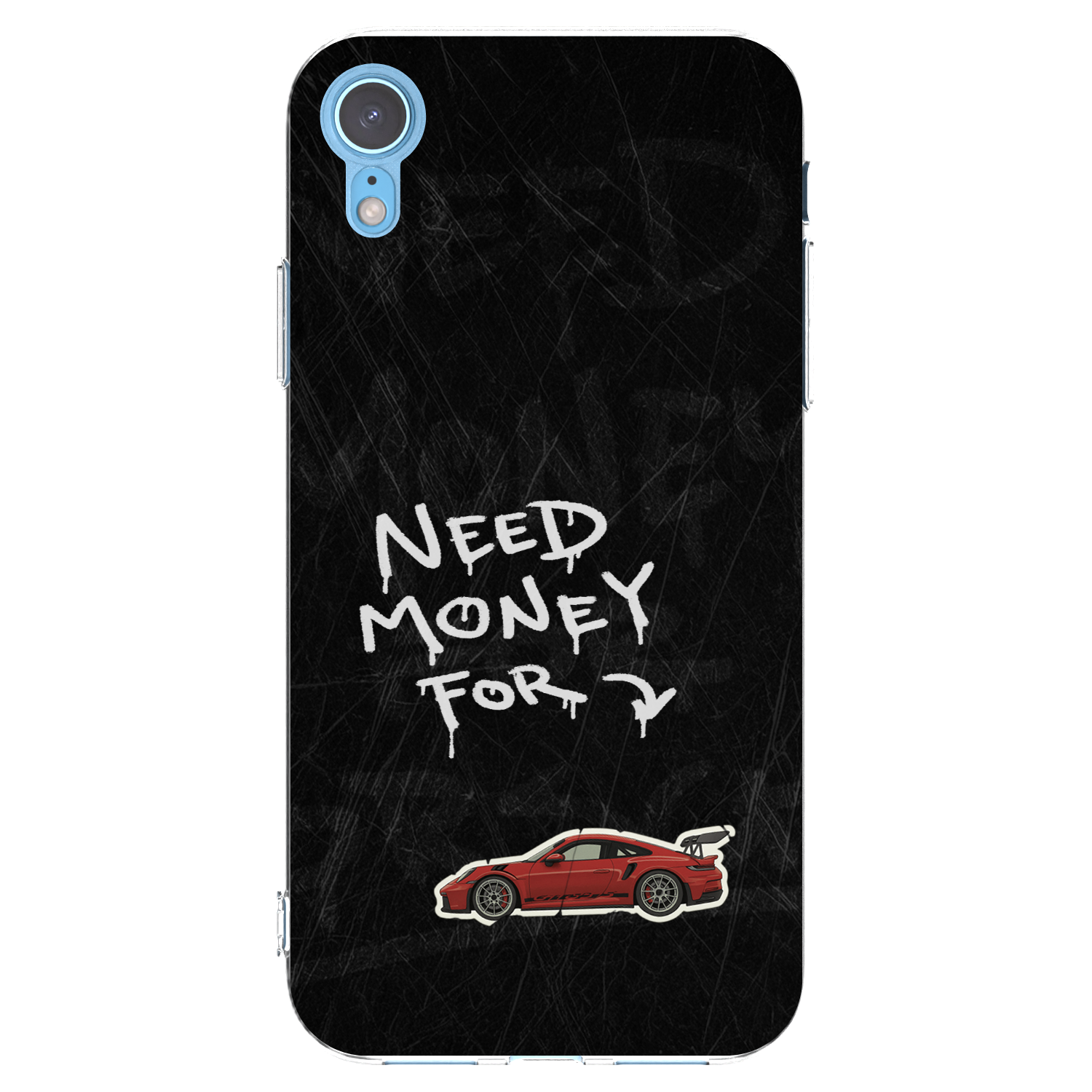 Picasee silikonski prozorni ovitek za Apple iPhone XR - Track Mode