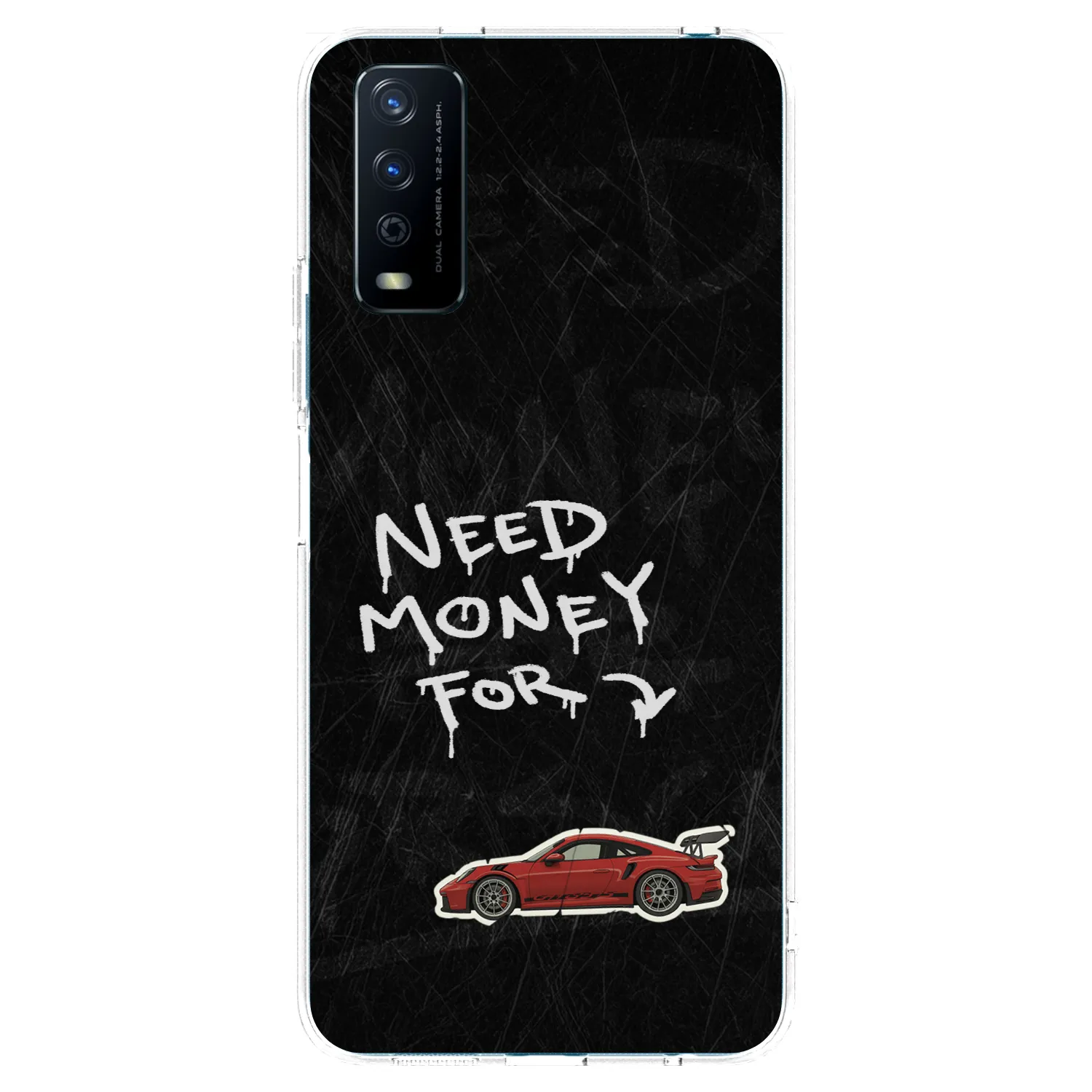 Picasee silikonski prozorni ovitek za Vivo Y11s - Track Mode